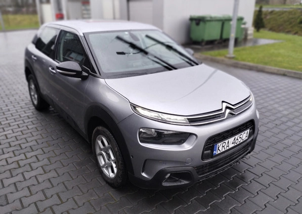 Citroen C4 Cactus cena 52600 przebieg: 116000, rok produkcji 2019 z Skawina małe 121